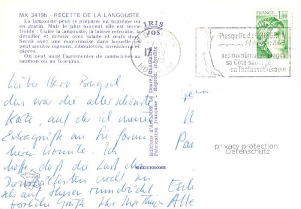 Lebensmittel Recette Langouste – Bild 2