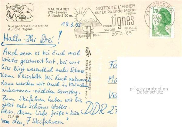 Seilbahn Val Claret Tignes – Bild 2