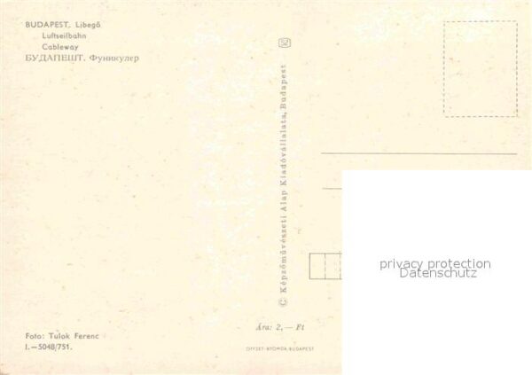 Sessellift Budapest Libego – Bild 2