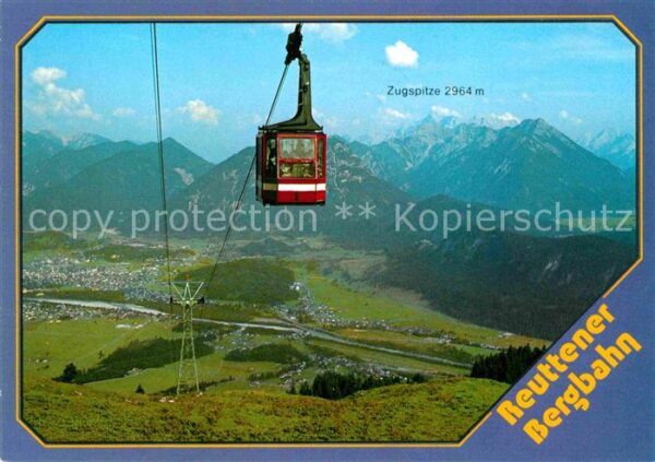 Seilbahn Reuttener Hahnenkamm Zugspitze