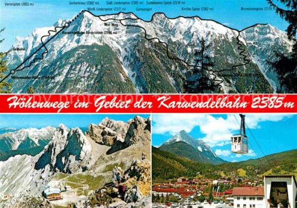 Seilbahn Karwendel Mittenwald Bergstation Talsta