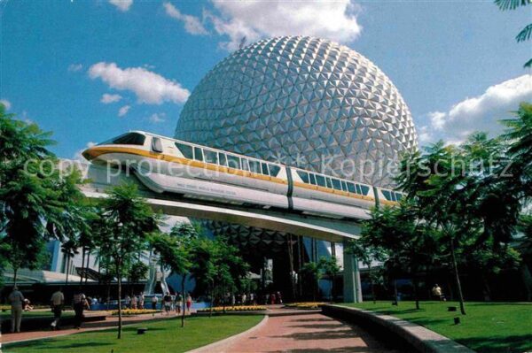 Eisenbahn Future World Orlando Florida Sleek Mono