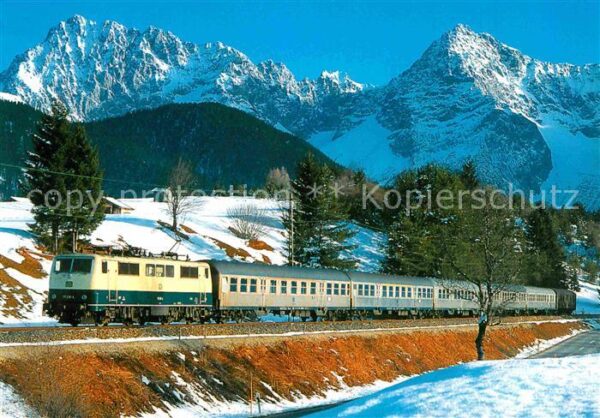 Eisenbahn Elektro-Schnellzuglokomotive 111 218-4