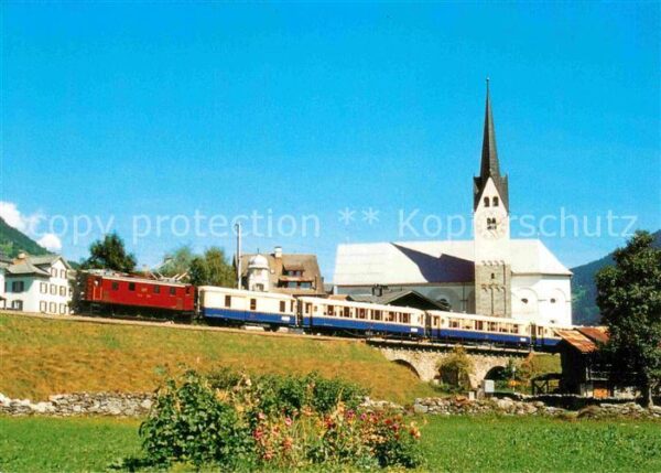 Eisenbahn Elektro-Schmalspurlokomotive Ge 4/6 Nr.