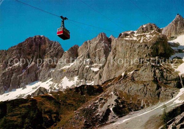Seilbahn Dachsteinsüdwand Türlwandhütte Hunerkog