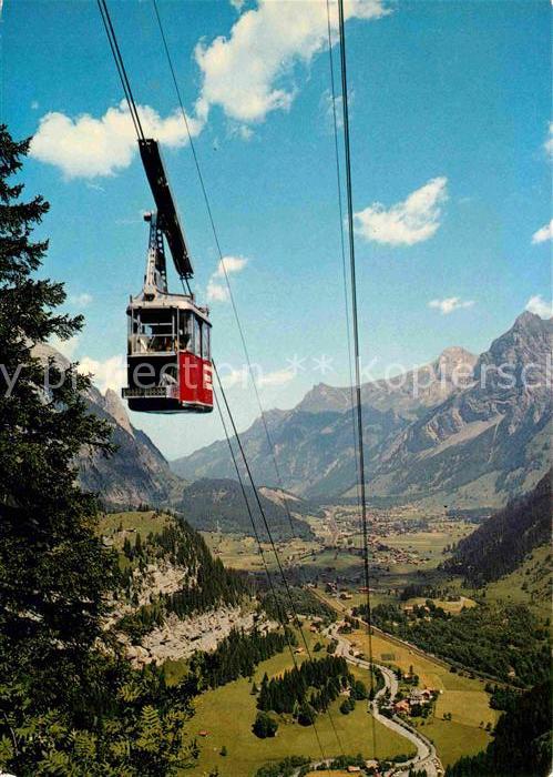 Seilbahn Kandersteg Stockbahn Aermighorn Birre