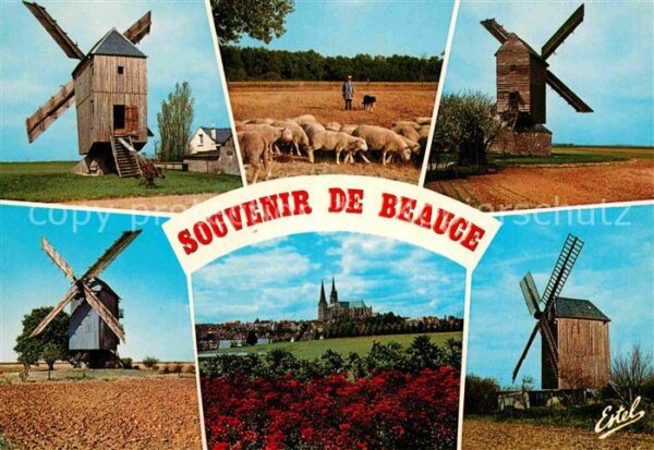 Windmuehle Beauce Moulin de Ouarville Levesville-l