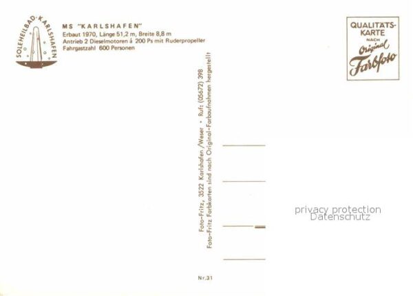 Motorschiffe MS Karlshafen – Bild 2