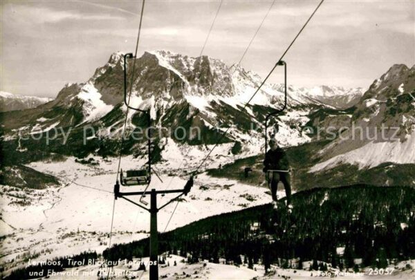 Sessellift Lermoos Ehrwald Zugspitze