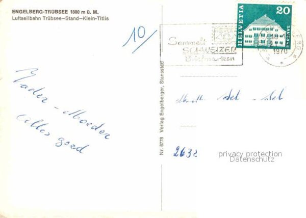 Seilbahn Engelberg Trübsee – Bild 2