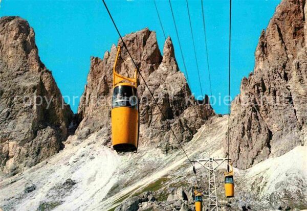 Seilbahn Passo Sella Dolomiti Forcella