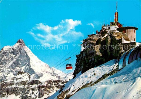 Seilbahn Cervinia Funivia Plateau Rosa