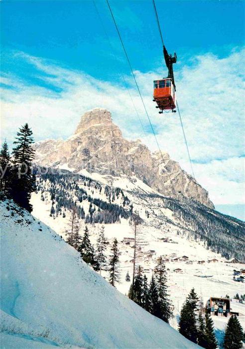 Seilbahn Corvara Val Badia Dolomiti