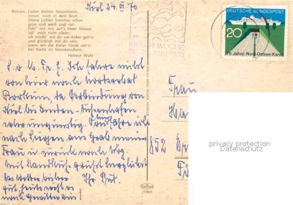 Segelboote Kieler Förde Lied Möwen – Bild 2