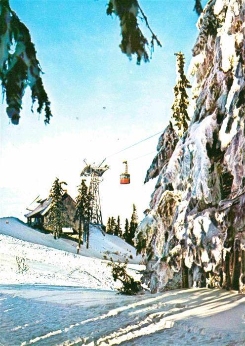 Seilbahn Poiana Brasov Statia teleferic sosire