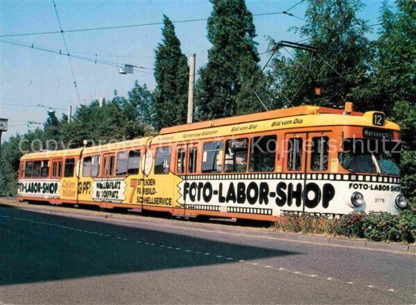 Strassenbahn Wagen 3775 Foto-Labor-Shop Köln