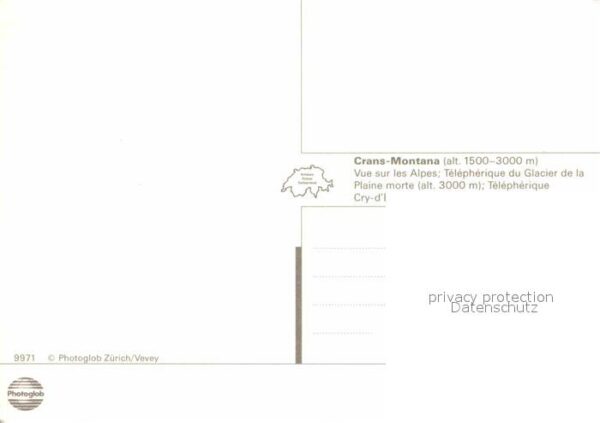 Seilbahn Crans-Montana Glacier de la Plaine Mort – Bild 2