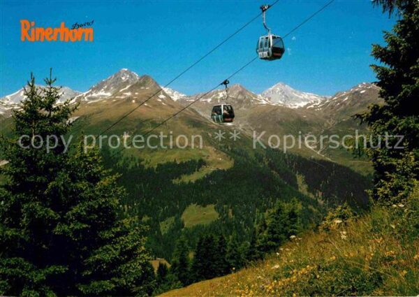 Seilbahn Rinerhorn Davos Mederger Flue