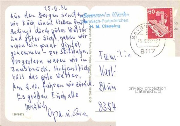 Seilbahn Wankbahn Garmisch-Partenkirchen – Bild 2