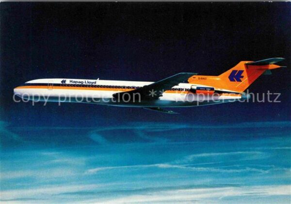 Flugzeuge Zivil Hapag-Lloyd Boeing-Jet 727-200