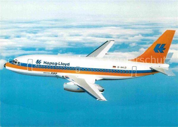 Flugzeuge Zivil Hapag-Lloyd Boeing 737-200