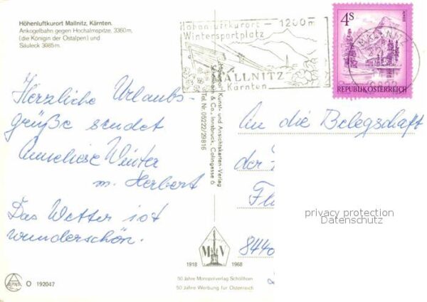Seilbahn Ankogel Mallnitz Hochalmspitze Säuleck – Bild 2