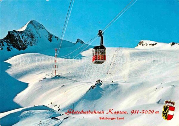 Seilbahn Gletscherbahnen Kaprun Kitzsteinhorn Sc