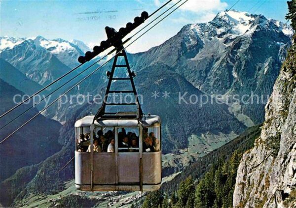 Seilbahn Penken Grünberg Mayrhofen Zillertal