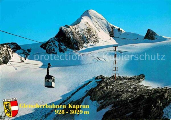 Seilbahn Gletscherbahnen Kaprun Kitzsteinhorn