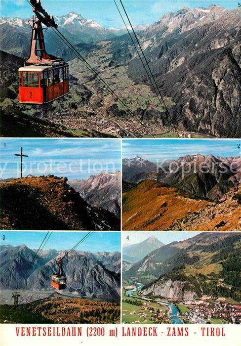 Seilbahn Venet Landeck Zams Tirol Venetkreuz Gra