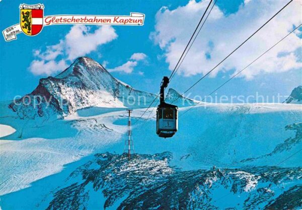 Seilbahn Gletscherbahnen Kaprun Kitzsteinhorn