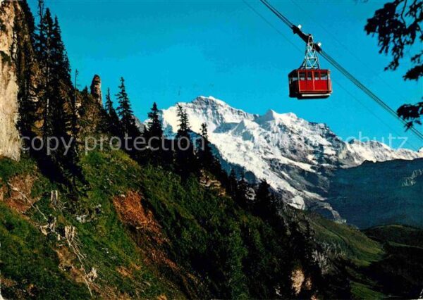 Seilbahn Wengen Männlichen Jungfrau
