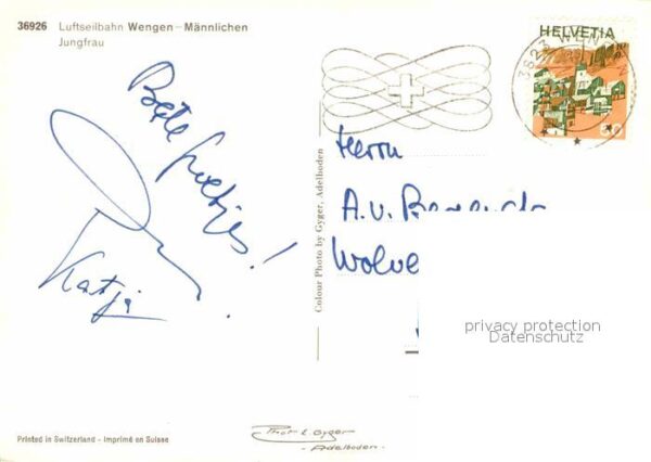 Seilbahn Wengen Männlichen Jungfrau – Bild 2