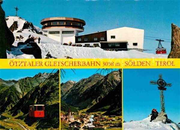 Seilbahn Ötztaler Gletscherbahn Sölden Bergstati