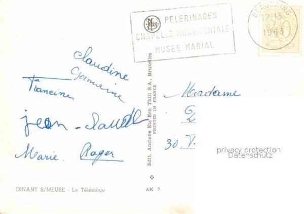 Sessellift Dinant Meuse Telesiege – Bild 2