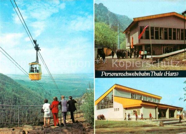 Seilbahn Thale Harz Bergstation Talstation