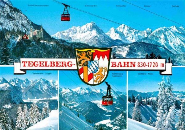 Seilbahn Tegelberg Schloss Neuschwanstein