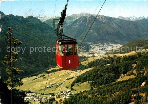 Seilbahn Funivia Catinaccio Vigo di Fassa Ciampe