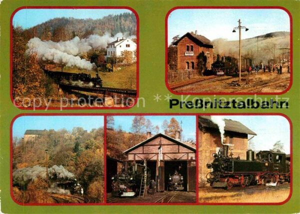 Lokomotive Pressnitztalbahn Wolkenstein Jöhstadt L