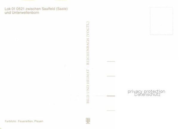 Lokomotive 01 0521 zwischen Saalfeld und Unterwell – Bild 2