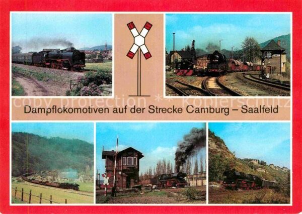 Lokomotive Dampflokomotiven Strecke Camburg Saaldf