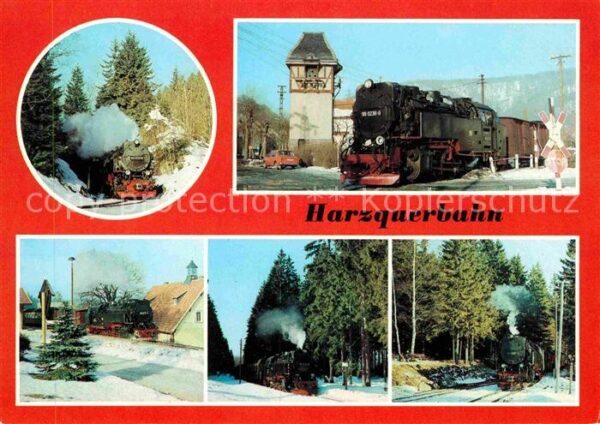 Lokomotive Harzquerbahn Bahnhof Sorge Ilfeld Tiefe