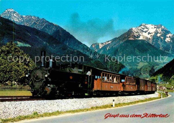 Lokomotive Zillertalbahn Grpnberg