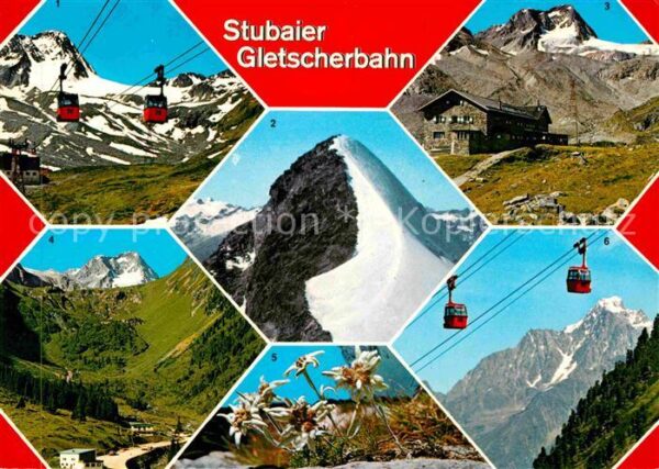 Seilbahn Stubaier Gletscherbahn Zuckerhütl Dresd