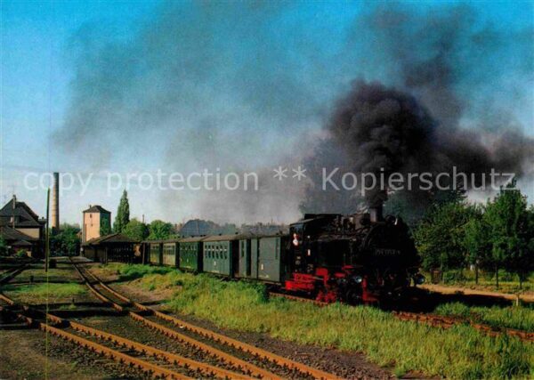 Lokomotive Dampflokomotive 99 1757-6 Bahnhof Zitta