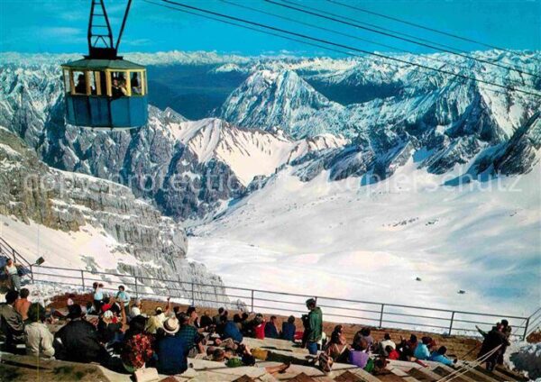 Seilbahn Zugspitze Gipfelterrasse Inntal