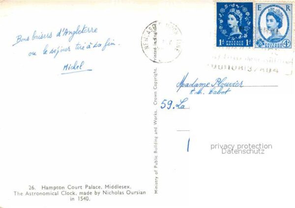 Uhren Hampton Court Palace Middlesex Astronom – Bild 2