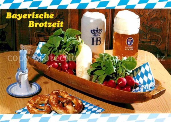 Bier Bayerische Brotzeit