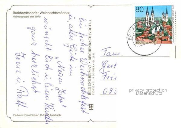 Weihnachtsmann Nikolaus Burkhardtsdorf Weihnachten – Bild 2