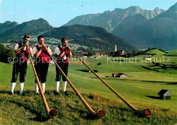 Alphorn Alphornbläser Allgäu